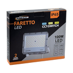 Proiettore SMD LED Slim UNIVERSO BK05-100W-B3C 100W - CCT - immagine 6