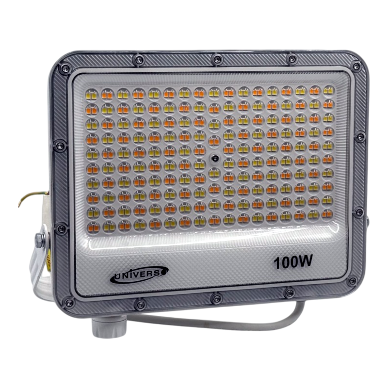 Proiettore SMD LED Slim UNIVERSO BK05-100W-B3C 100W | CCT 3in1 Selezionabile IP65 Bianco