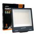 Proiettore SMD LED Slim UNIVERSO GN116-200W-3C 200W | CCT 3in1 Selezionabile IP66 Grigio