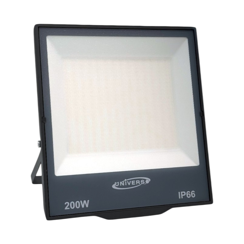 Proiettore SMD LED Slim UNIVERSO GN116-200W-3C 200W | CCT 3in1 Selezionabile IP66 Grigio