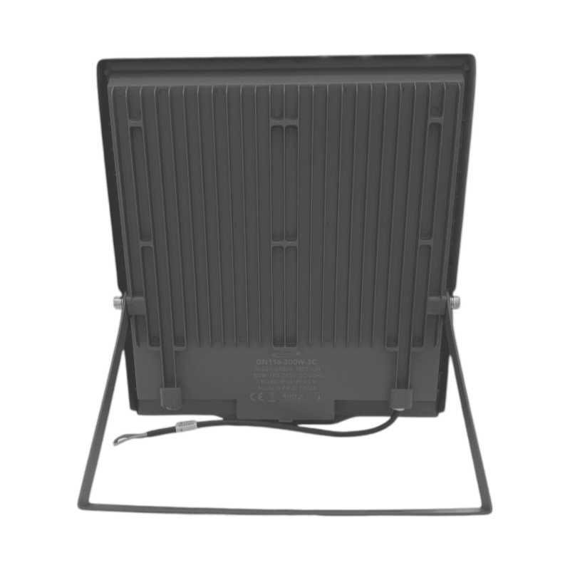 Proiettore SMD LED Slim UNIVERSO GN116-200W-3C 200W | CCT 3in1 Selezionabile IP66 Grigio