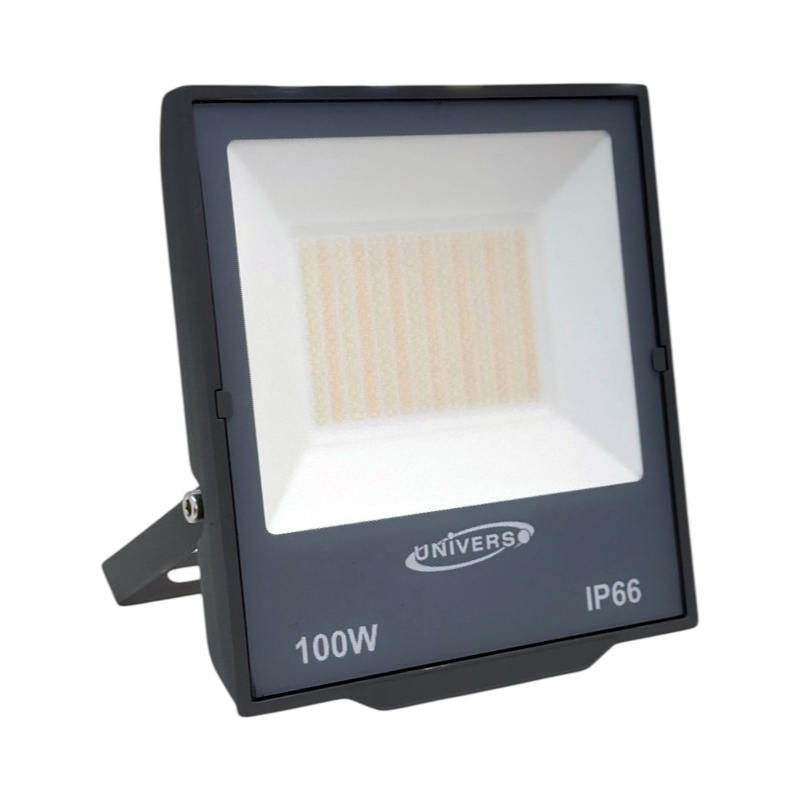 Proiettore SMD LED Slim UNIVERSO GN116-100W-3C 100W | CCT 3in1 Selezionabile IP66 Grigio