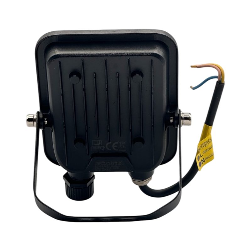 Proiettore SMD LED Slim UNIVERSO JR-20W-3C 20W | CCT 3in1 Selezionabile IP65 Nero