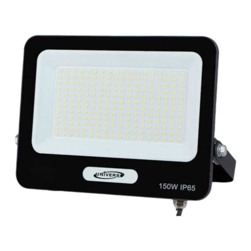 Proiettore SMD LED Slim UNIVERSO EK05-150W-N 150W | CCT Selezionabile 3000K-4000K-6500K IP65 Nero