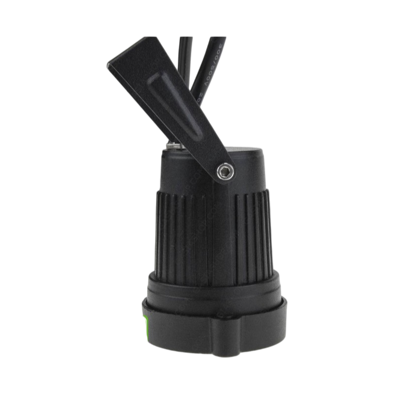 Proiettore COB LED Orientabile da Giardino con Picchetto 5W IP65 | Bianco Caldo/Naturale/Freddo + Verde