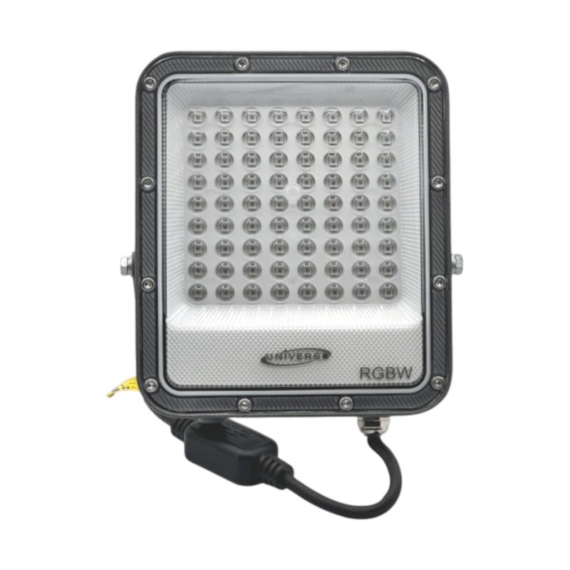Proiettore LED SMD RGB+White 25W UNIVERSO IK02-25W | Esterno con Telecomando