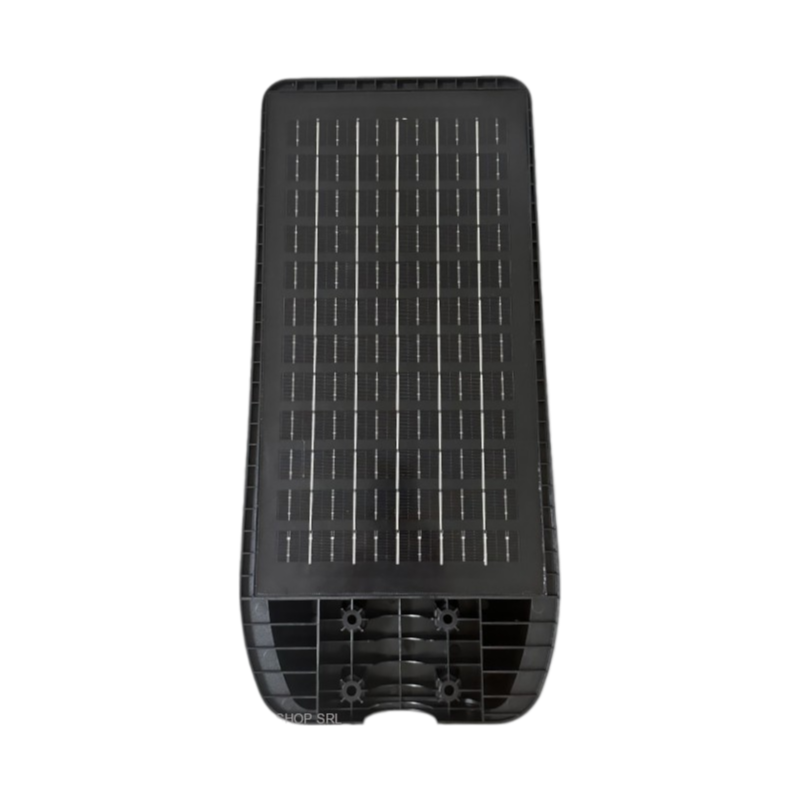 Lampione Stradale LED Solare UNIVERSO TR-200W-N | 200W Equivalenti con Pannello Fotovoltaico e Sensore Movimento IP65 2000 Lumen