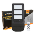 Lampione Stradale LED Solare UNIVERSO TR-150W-N | 150W Equivalenti con Pannello Fotovoltaico e Sensore Movimento IP65 1500 Lumen