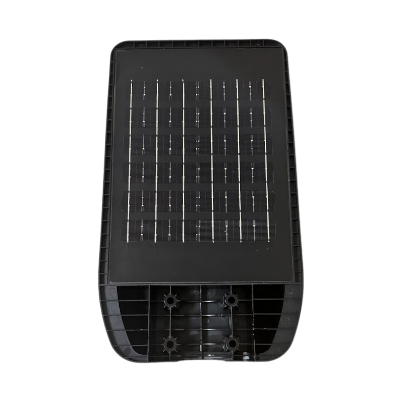 Lampione Stradale LED Solare UNIVERSO TR-100W-N | 100W Equivalenti con Pannello Fotovoltaico e Sensore Movimento IP65 1000 Lumen