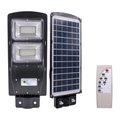 Lampione Stradale LED Solare 60W | 919 Lumen con Pannello Fotovoltaico e Sensore Movimento IP65