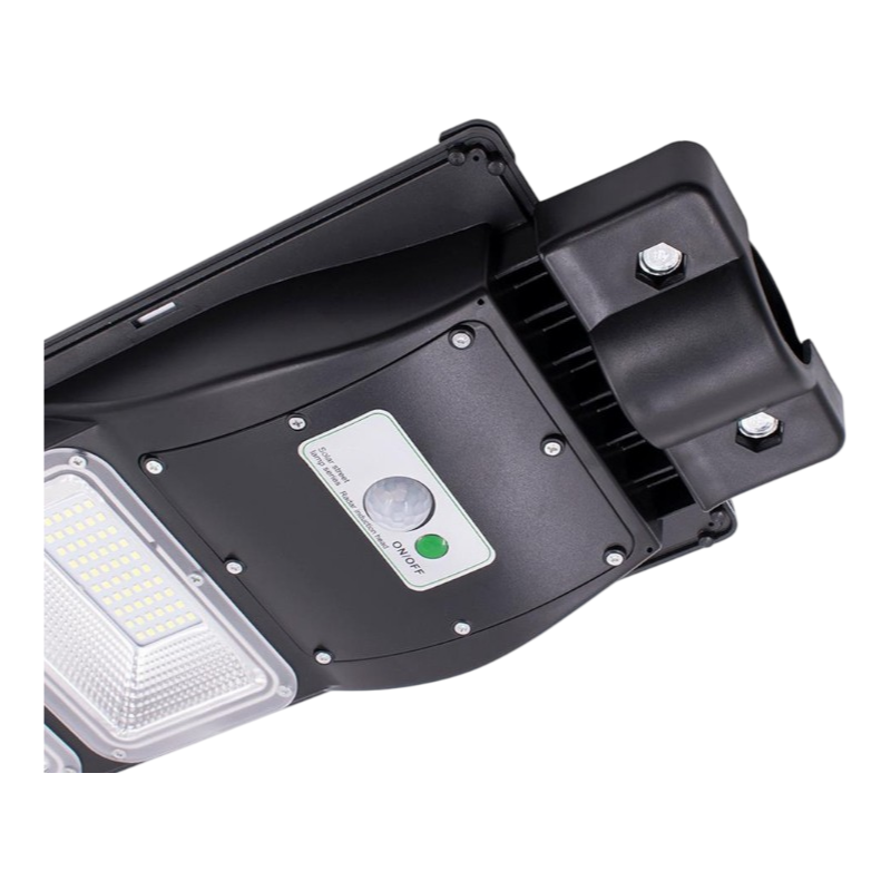 Lampione Stradale LED Solare 60W | 919 Lumen con Pannello Fotovoltaico e Sensore Movimento IP65
