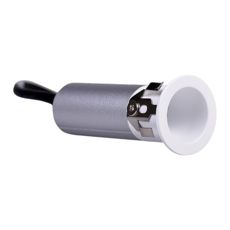 Faretto LED Rotondo da Incasso UNIVERSO R20-B3C 3W | CCT Selezionabile Bianco/Argento