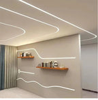 Profilo in Alluminio Flessibile e Curvabile per Strisce LED - immagine 5
