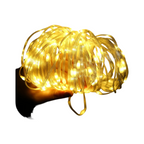 Striscia LED Natalizia Solare 30m con Pannello e Telecomando - immagine 3