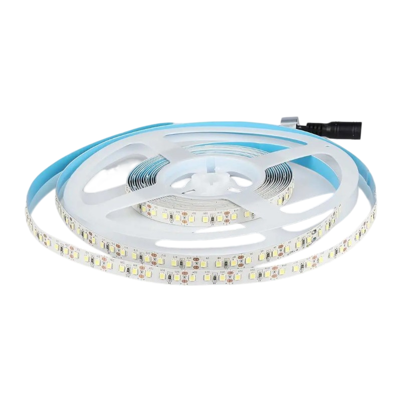 STRISCIA LED MONOCROMATICA 5M SMD 2835 120 LED/m IP20 TAGLIABILE OGNI 2.5CM