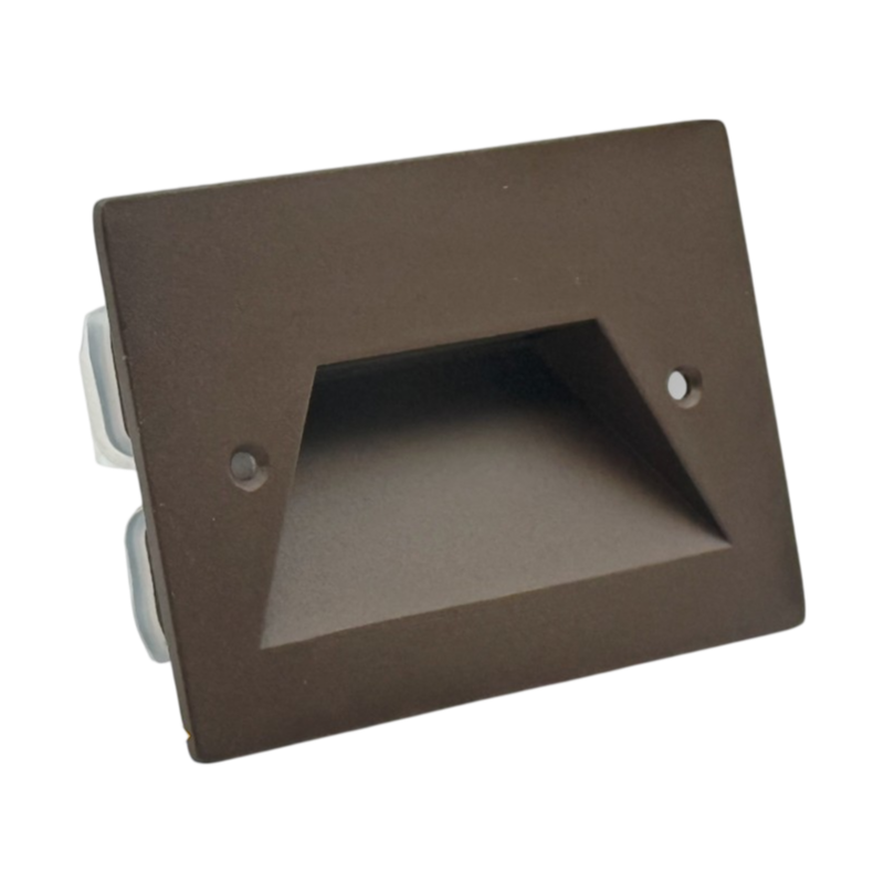 Universo ES49-C3C Punto Luce Segnapasso Rettangolare LED ad Incasso Cambia Colore CCT 3in1 3W 24° da Esterno IP65