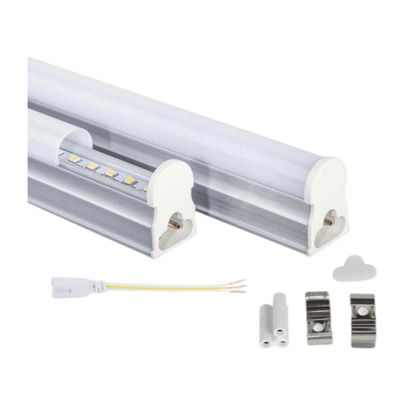 Universo T5-12W-O3C Tubo Neon LED SMD Plafoniera T5 Raccordabile 60cm 12W 1320lm con Switch CCT per Selezione Luce 3000K-4000K-6500K