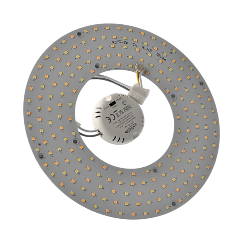 Circolina Magnetica Neon LED Piastra Disco Anello Plafoniera Circolare Lampada T9 G10Q 34W Ø23cm Colore Luce Selezionabile CCT 3in1 3000K-4000K-6500K