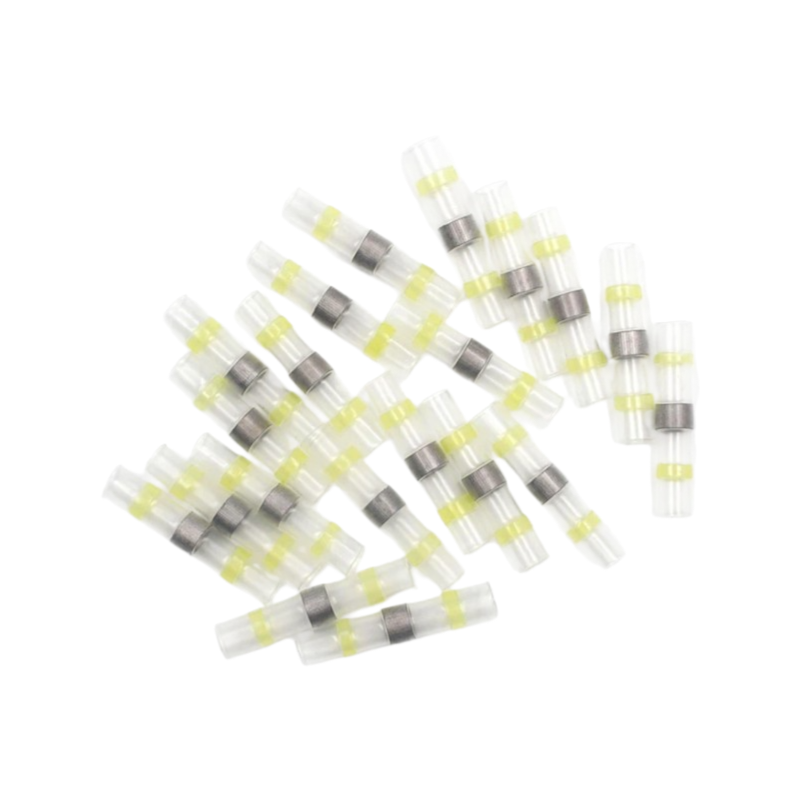 Confezione da 50 Pezzi – Connettore di Giunzione Isolato Autosaldante a Caldo per Cavi da 4 mm² a 6 mm² IP67