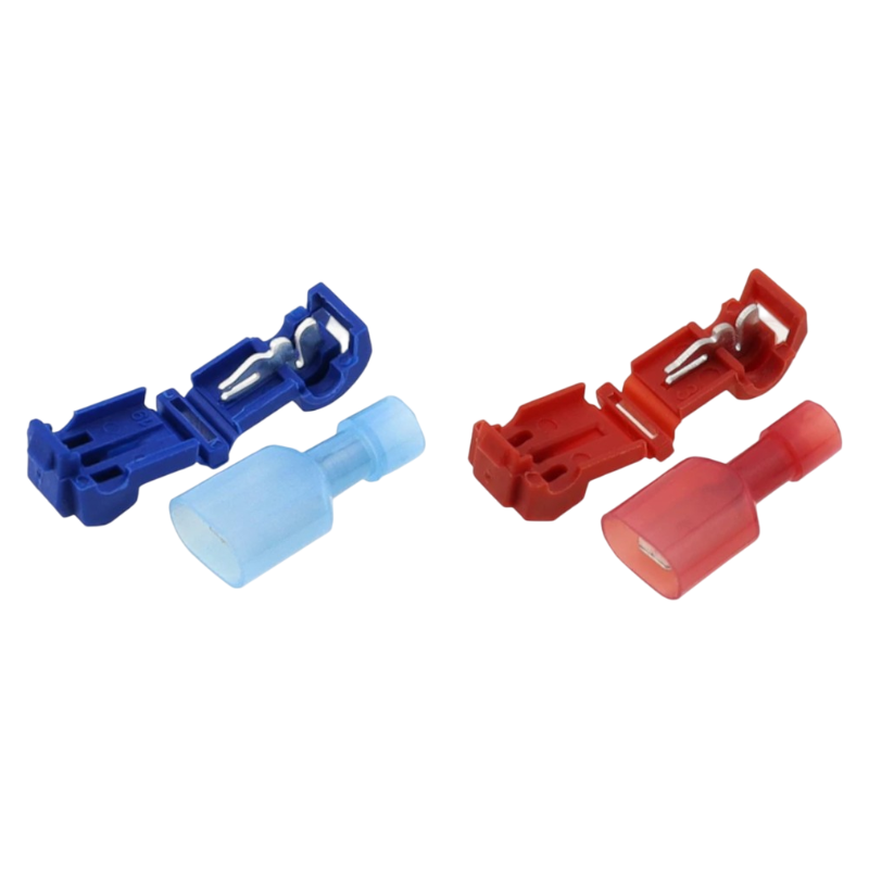 Confezione da 20 Pezzi – Connettore di Giunzione Rubacorrente Isolato per Cavi da 0,5 mm² a 1,0 mm² e da 0,75 mm² a 2,5 mm²
