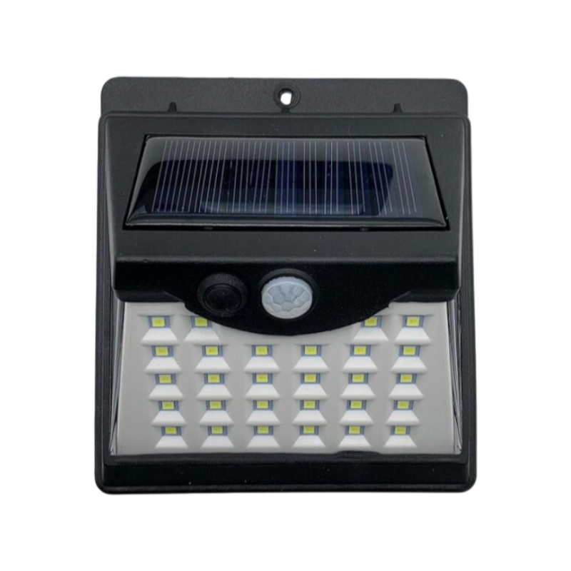 Applique Lampada SMD LED per Esterno IP65 con Pannello Solare e Sensore di Movimento – 120 Lumen, Illuminazione Autonoma