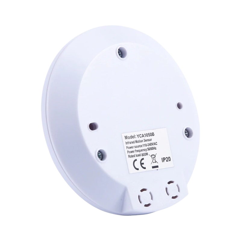 Sensore di Movimento a Infrarossi 360° Universo YCA1050 – per Lampadine fino a 800W, IP20