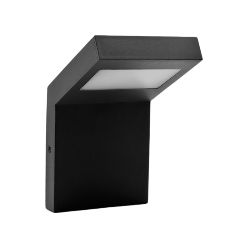 UNIVERSO 954WA-H160-GN APPLIQUE LED DA ESTERNO 10W SMD IP54 LAMPIONE BOLLARD DA PARETE GRIGIO SCURO