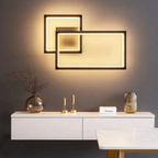 Applique LED a Muro Nera Universo AQ34-N3C 24W - Forma - immagine 2