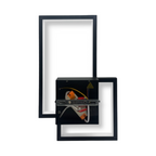 Applique LED a Muro Nera Universo AQ34-N3C 24W - Forma - immagine 6