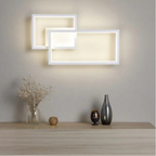 Applique LED a Muro Bianca Universo AQ34-B3C 24W - Forma - immagine 2