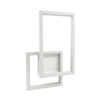 Applique LED a Muro Bianca Universo AQ34-B3C 24W - Forma - immagine 3