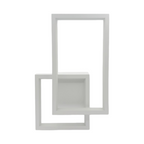 Applique LED a Muro Bianca Universo AQ34-B3C 24W - Forma - immagine 4