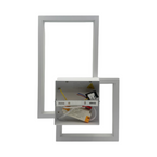 Applique LED a Muro Bianca Universo AQ34-B3C 24W - Forma - immagine 6