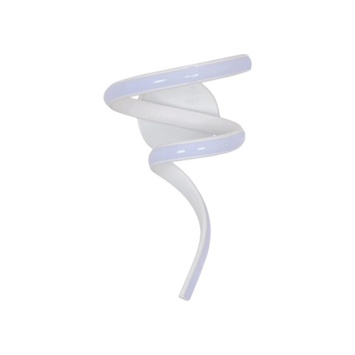 Applique LED a Spirale – Montaggio a Parete 10W, Colore Luce CCT 3in1 (3000K/4000K/6500K)