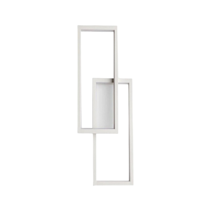 Applique LED Rettangolare – Montaggio a Parete 32W, Colore Luce CCT 3in1 (3000K/4000K/6500K)