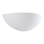 Applique Mezza Luna in Gesso Verniciabile - Doppia - E11