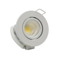 Faretto LED da Incasso Rotondo Universo P-45-B3C – 3W COB, Colore Bianco, Switch CCT per Luce 3000K/4000K/6500K