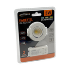 Faretto LED da Incasso Rotondo Universo P-45-B3C - 3W COB - immagine 5