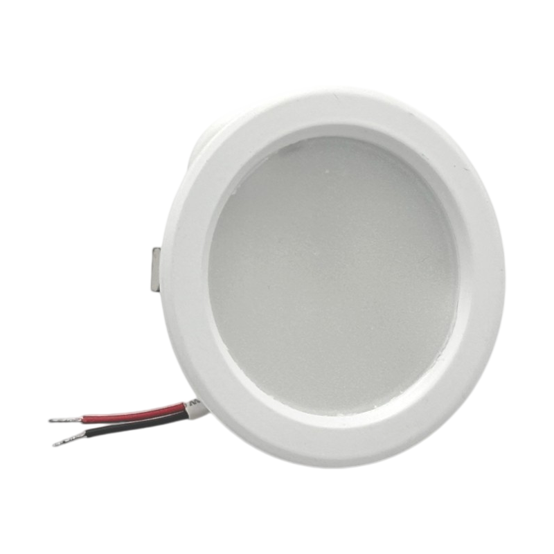 Faretto LED Rotondo Ultra Slim Bianco 3W da Incasso – 240 Lumen, Luce Calda, Naturale o Fredda