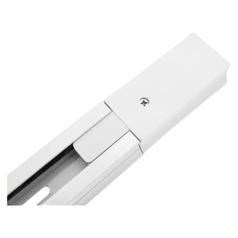 Binario Elettrificato Monofase Universo – Innesto a Scorrimento 1 Metro per Lampade LED