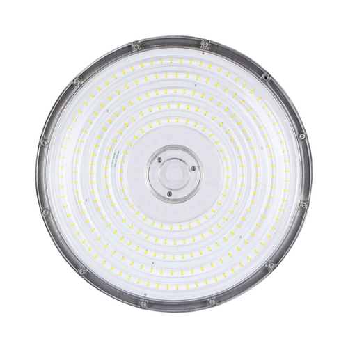 Campana LED UFO Lampada Industriale a Sospensione Ultra Slim 100W – da Esterno, IP65, 9.000 Lumen, Driver Incorporato