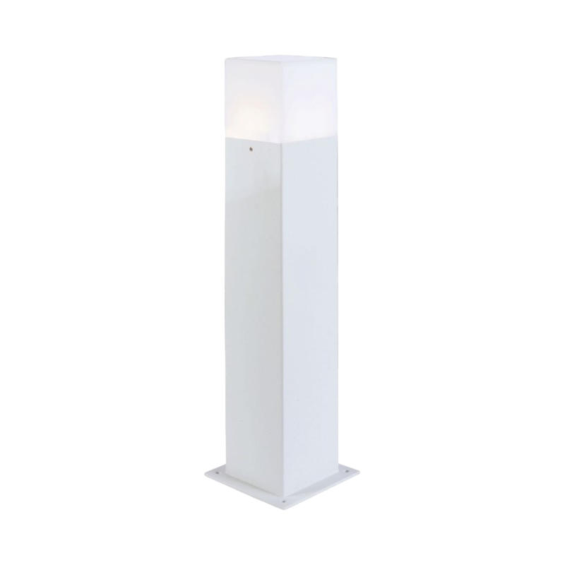 Portalampada Palo da Giardino Quadrato Universo B440 – Fissaggio a Terra per Lampadine E27, IP44