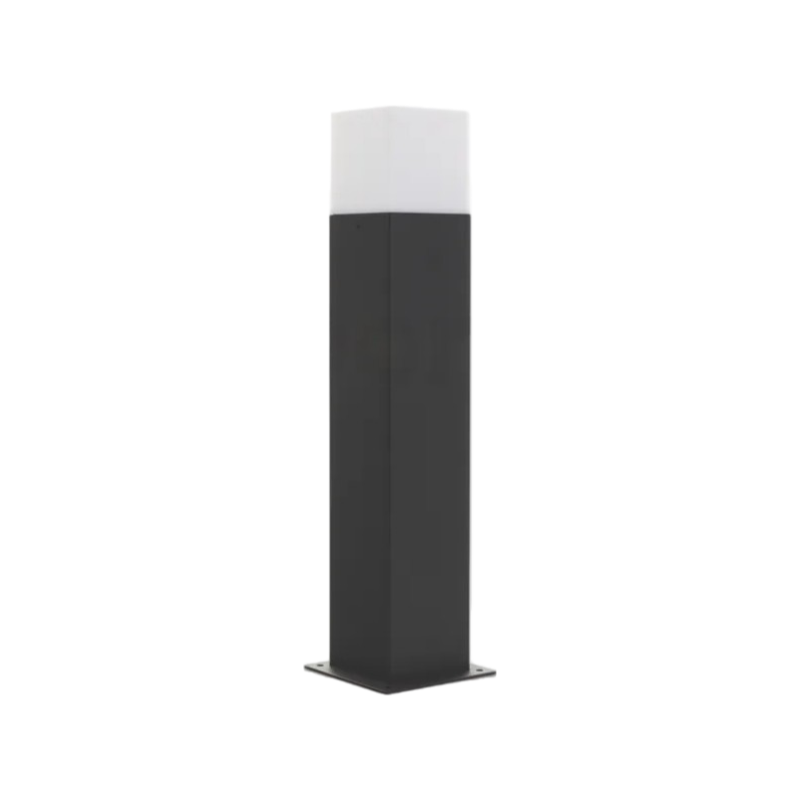 Portalampada Palo da Giardino Quadrato Universo B440 – Fissaggio a Terra per Lampadine E27, IP44