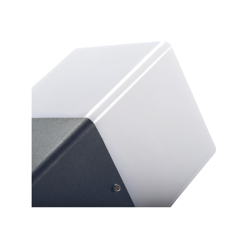 Portalampada Palo da Giardino Quadrato Universo B440 – Fissaggio a Terra per Lampadine E27, IP44