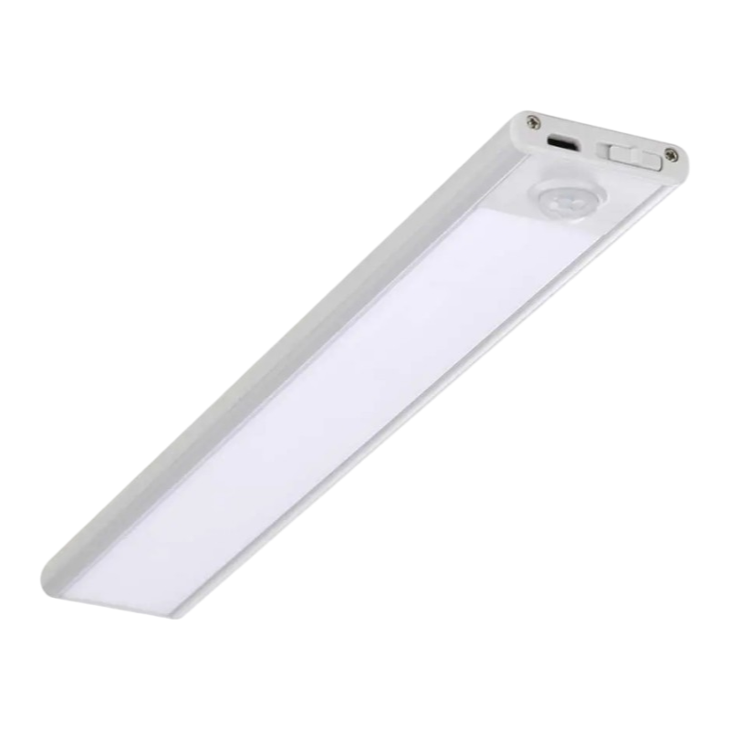 Lampada LED Calamitata da Parete per Cabine Armadio – Batteria Ricaricabile, Sensore di Movimento, 3W, 238 Lumen