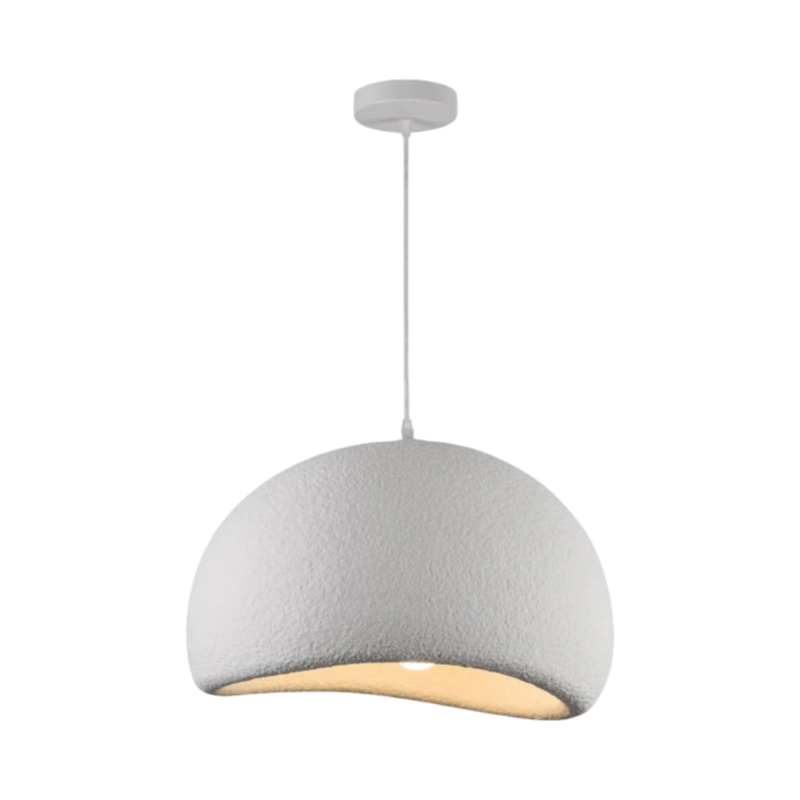 Lampadario a Sospensione Effetto Pietra Universo B16-B – Attacco E27, Diametri Disponibili 40 cm, 50 cm, 60 cm