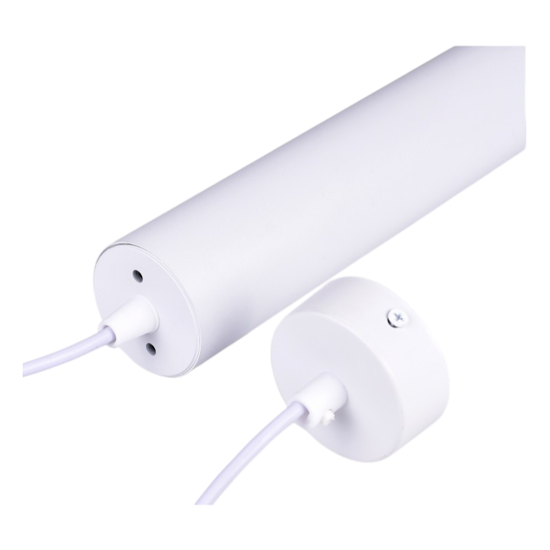 Lampadario a Sospensione Universo SP-01-B – Portalampada per Lampadine GU10 in Alluminio Colore Bianco