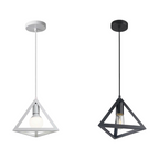 Lampadario a Sospensione Pendente - Forma Triangolare con