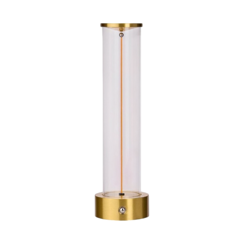 Lampada da Tavolo LED Ricaricabile Universo D39-O3C – 3W con Filo Luminoso Magnetico Touch, Luce Calda 2200K, Decorativa per Bar e Ristoranti