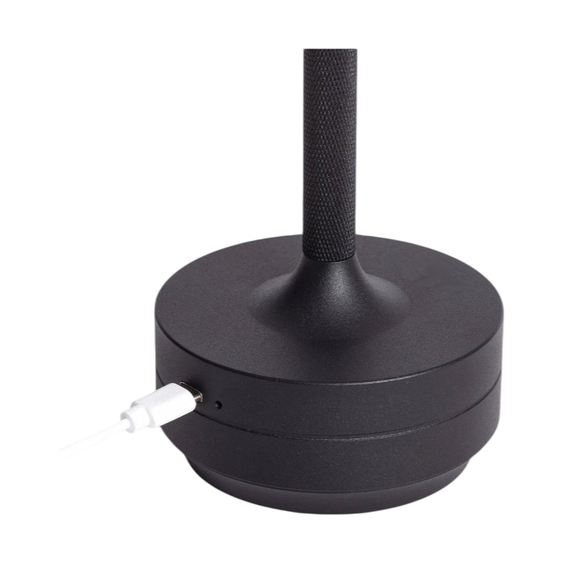 Lampada da Tavolo Portatile Universo D38-N3C – 3W con Ricarica USB, CCT Selezione Colore Luce (3000K/4000K/6500K)
